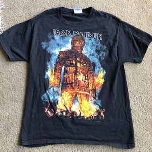 Iron Maiden metal tee shirt