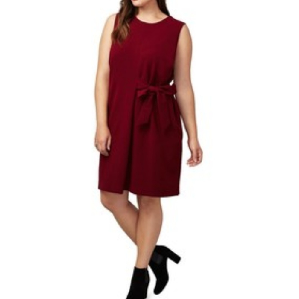 RACHEL Rachel Roy Side Tie Shift Dress