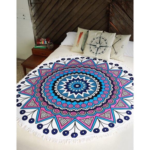 MicrofiberTerry Beach Cover Up/ Throw - Picture 3 of 5