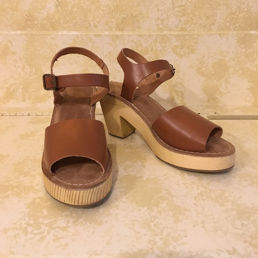 Urban Outfitters Wooden Clog Sandals