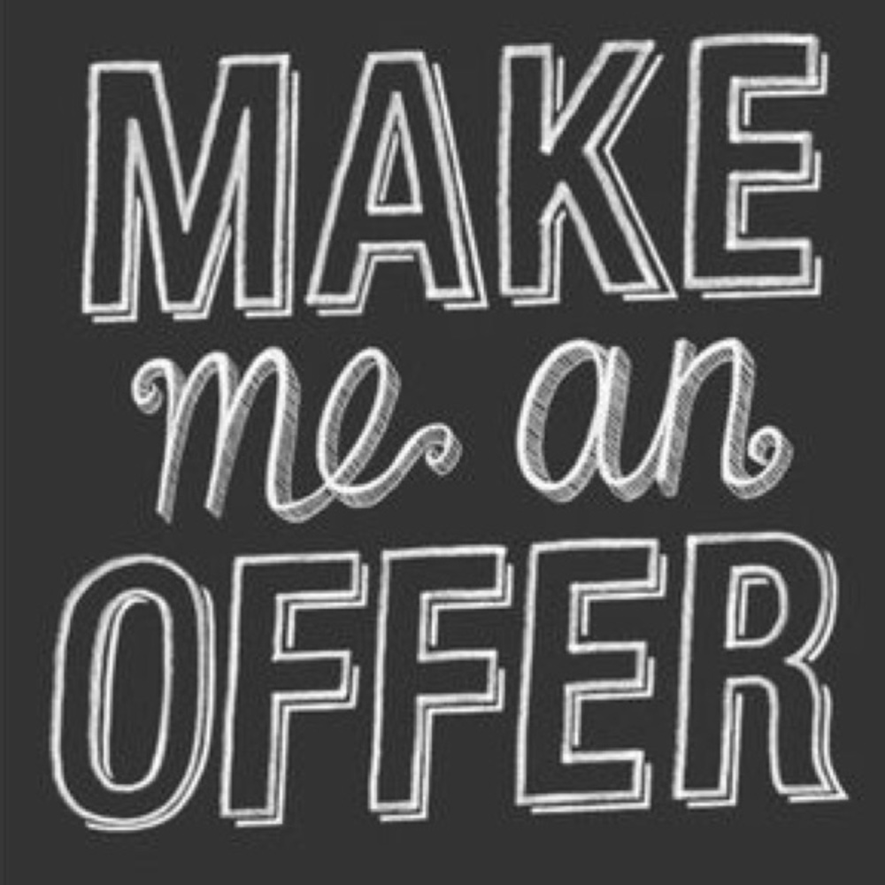 ACCEPTING ALL REASONABLE OFFERS