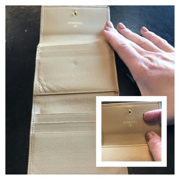 Chanel:Preloved Lambskin Trifold Wallet. 2DAY ONLY - Picture 2 of 5