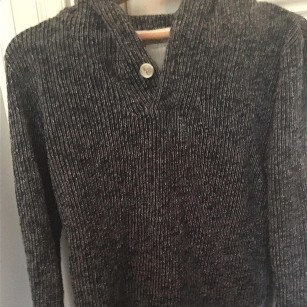 Men's Pullover Grey Sweater -  Size S