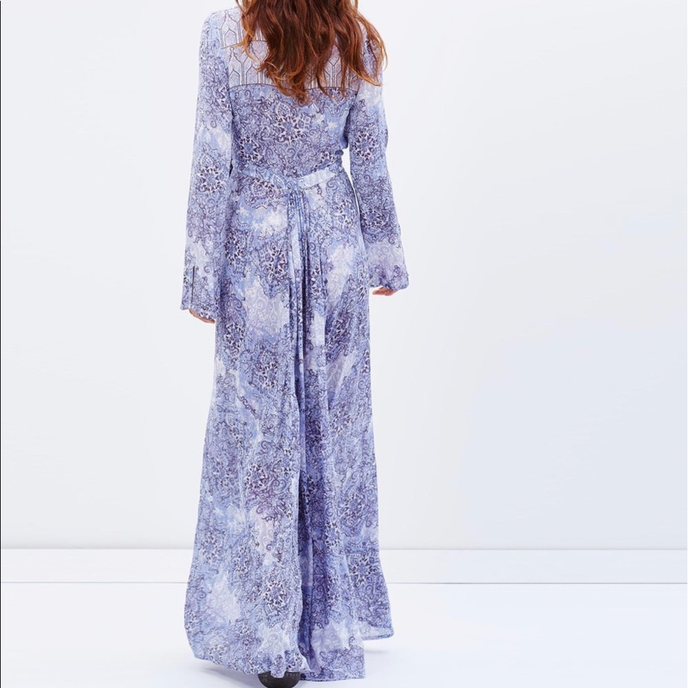 Tigerlily Roza maxi wrap dress sold out BNWT - Picture 3 of 8