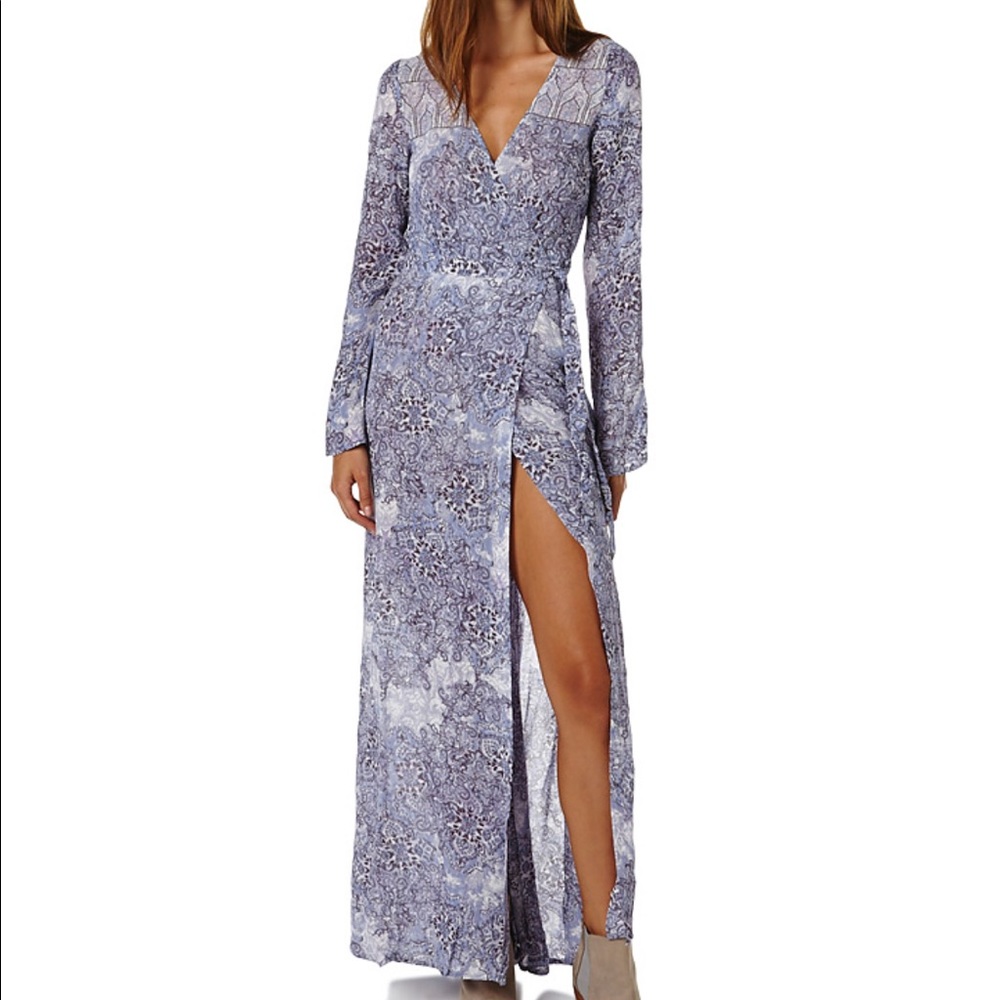 Tigerlily Roza maxi wrap dress sold out BNWT - Picture 5 of 8