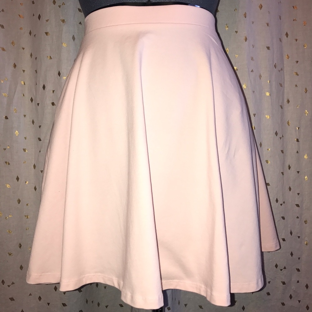 Pink Skater Skirt