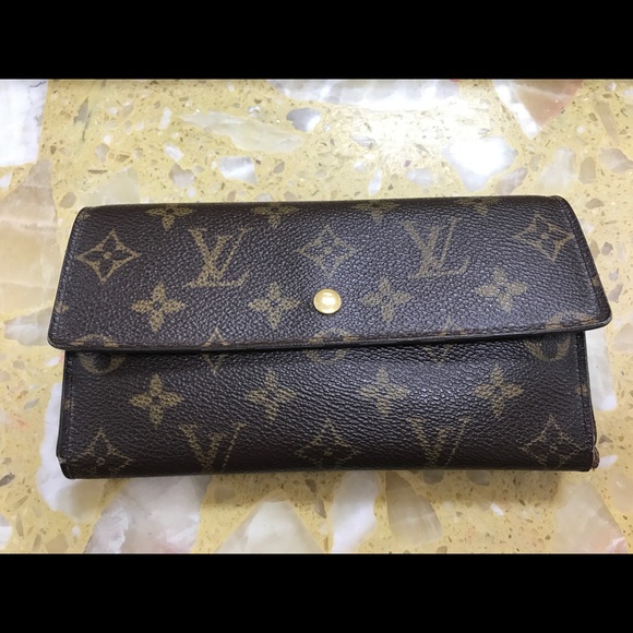 Authentic LV Long Bifold Wallet