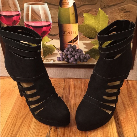 JustFab Shoes - Evangela Platform Bootie 11