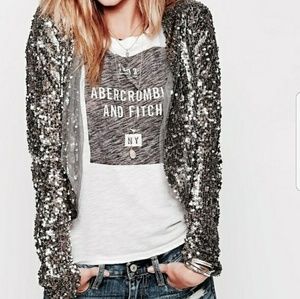 Light sequins cardigan