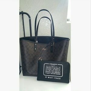 Coach Reversible City Tote