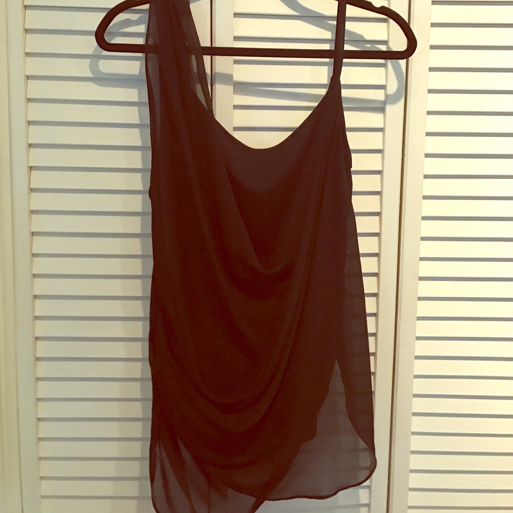 Helmut Lang chiffon top size medium