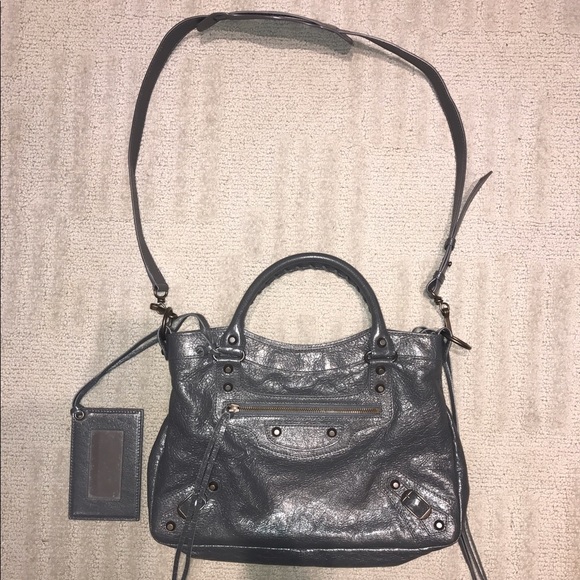 Balenciaga Classic Town Bag in Dark Grey - Picture 2 of 7