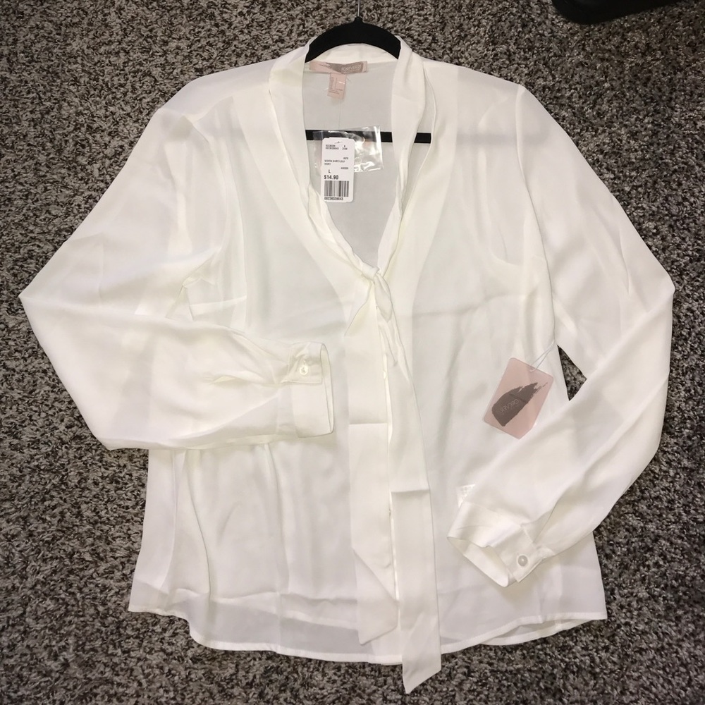 NWT F21 neck tie top