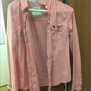 Pink abercrombie popover