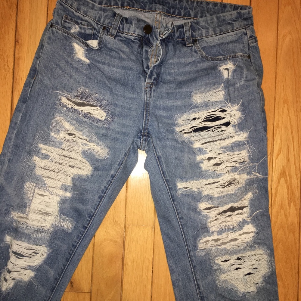 BlackNYC Distressed Jean