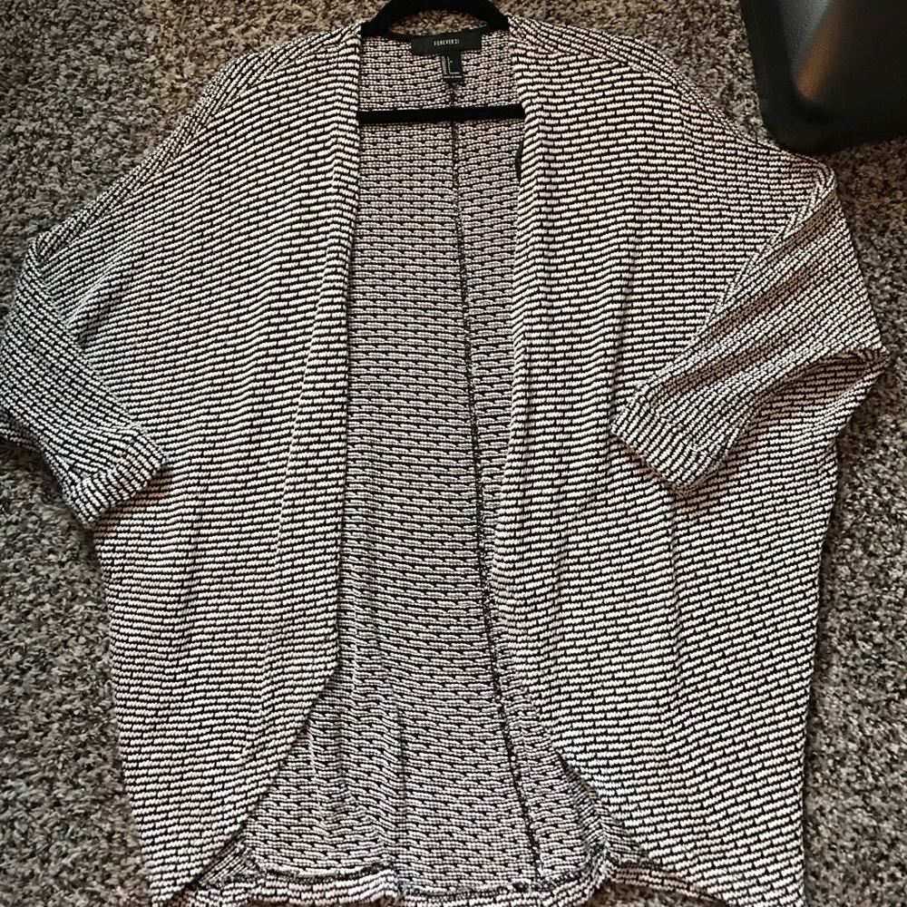 F21 cardigan large