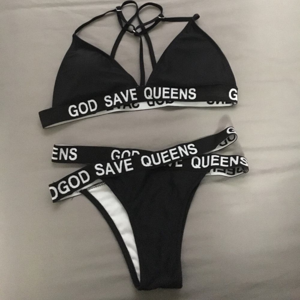 God save queens bikini