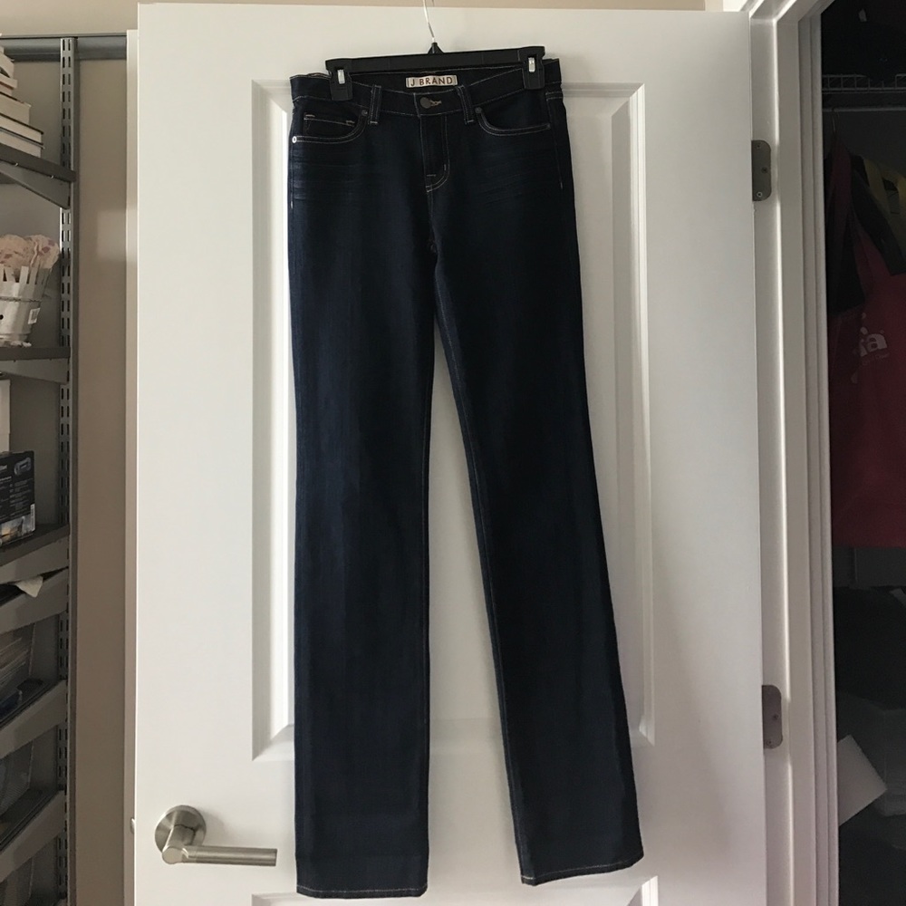 J BRAND straight leg jeans