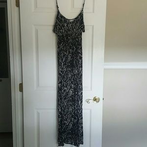 Black & White Maxi Dress