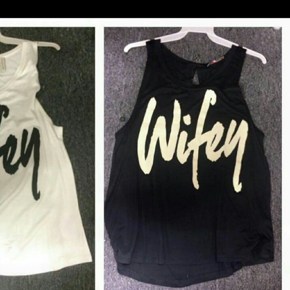 Wifey Black Shirt