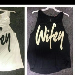 Wifey Black Shirt