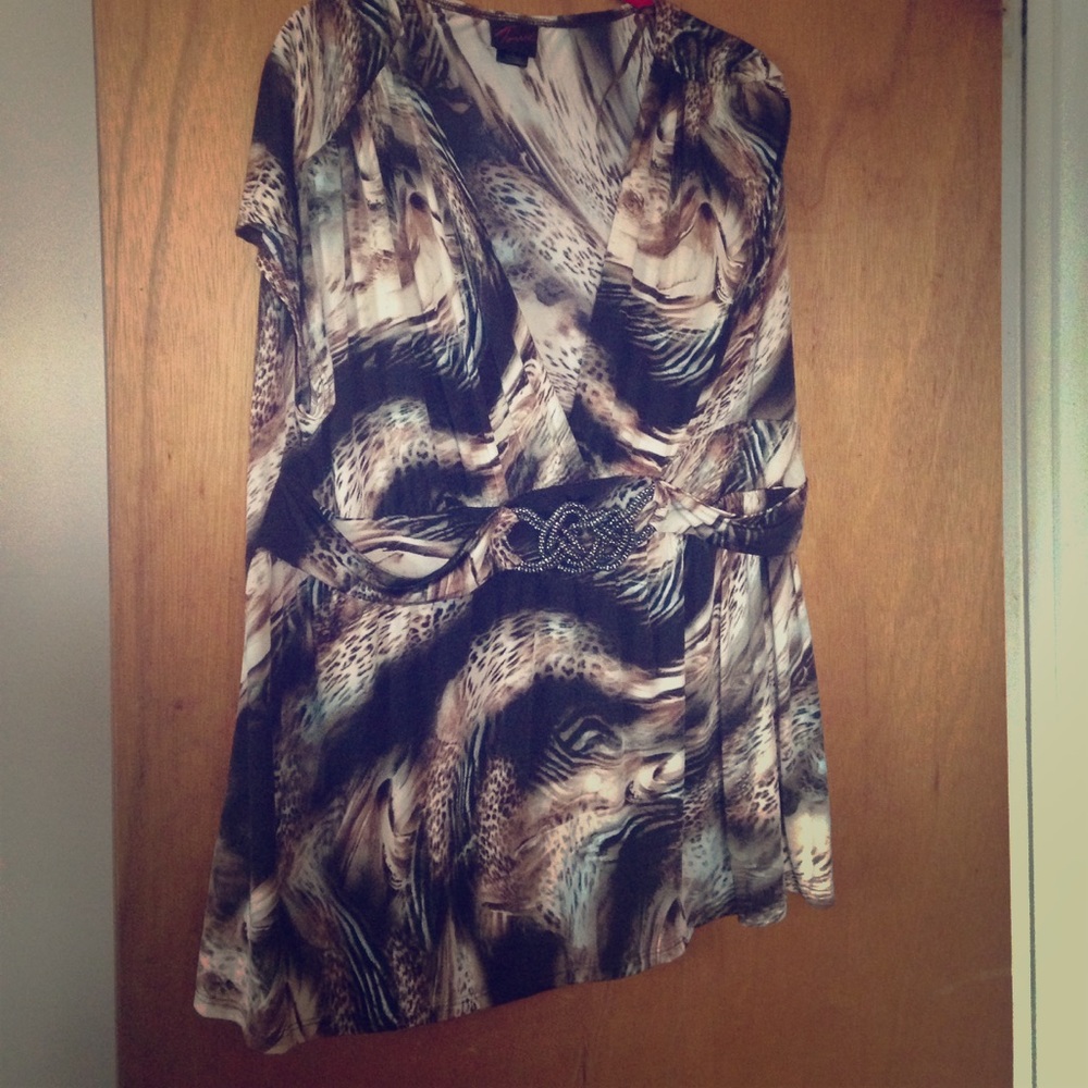 Multi colored blouse - never worn