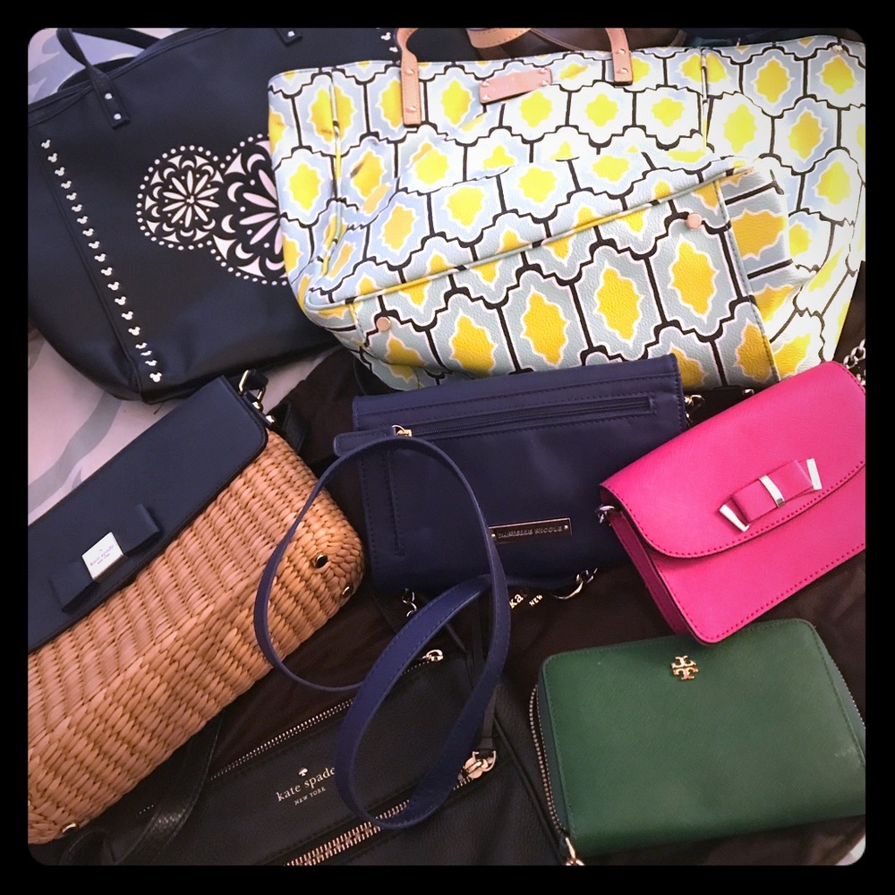 Purse party time!! KATE SPADE, KORS, TORY BURCH