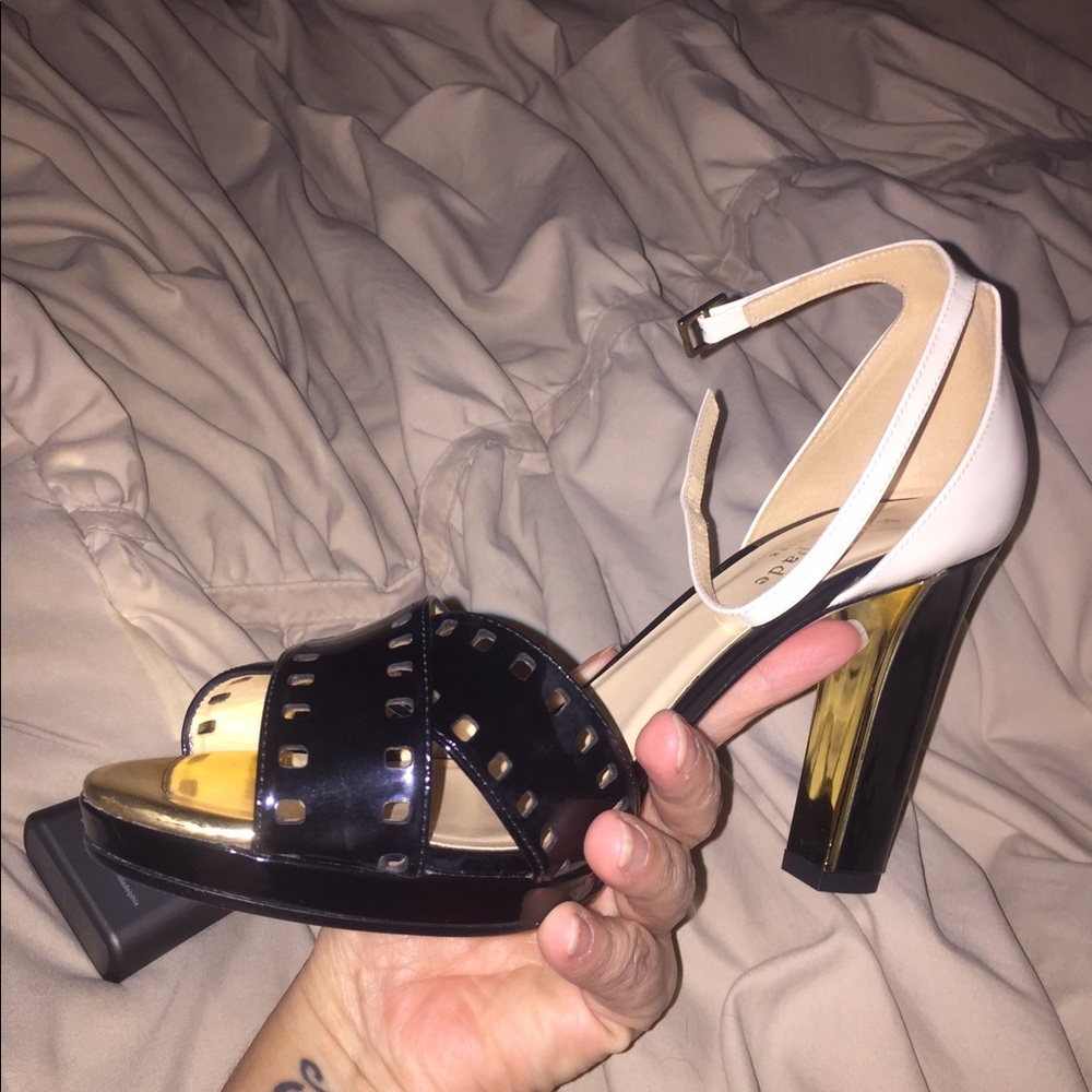 Kate Spade Cinema Collection pumps.