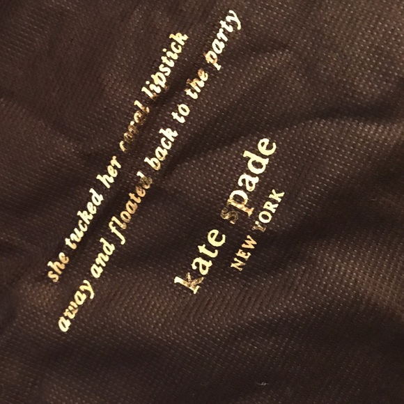 Authentic Kate Spade black leather wallet - Picture 4 of 4