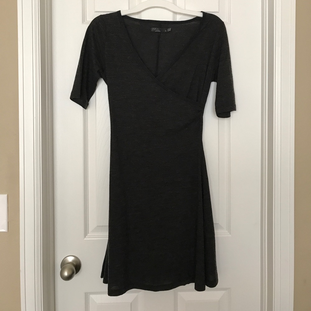 Dark Charcoal Grey Prana Dress