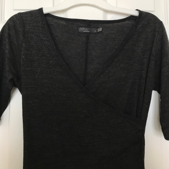 Dark Charcoal Grey Prana Dress - Picture 2 of 2