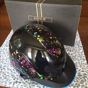 English horseback riding helmet