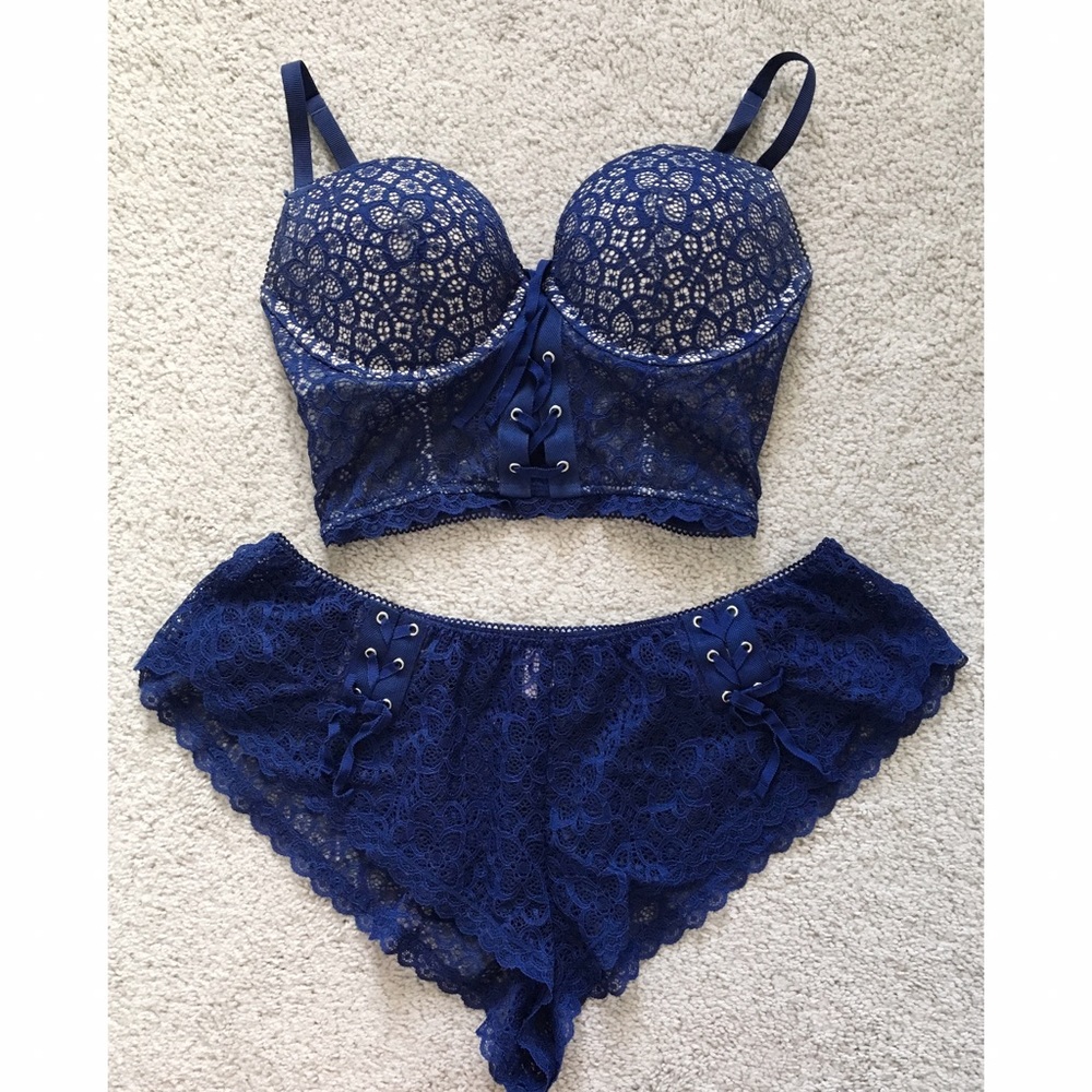 NBW Victoria's Secret Navy Lingerie