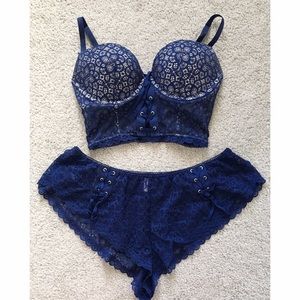 NBW Victoria's Secret Navy Lingerie