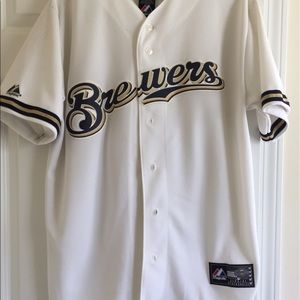 Milwaukee Brewers Braun Jersey