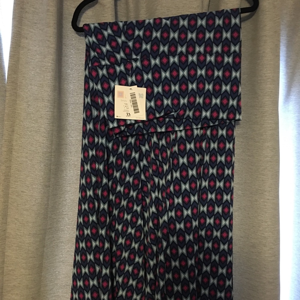 LuLaRoe 3XL Maxi Skirt NWT