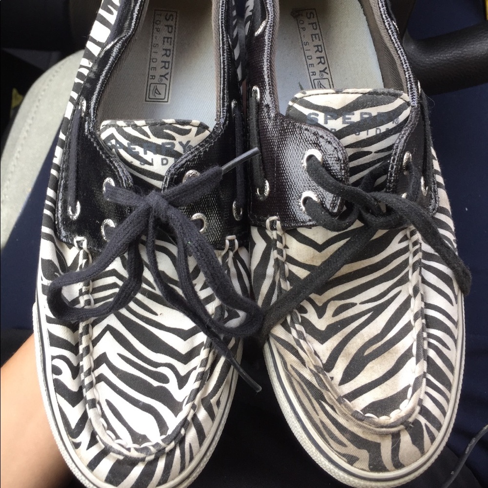 Sperry Top-Sider Zebra Shoes