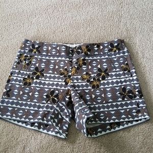 Jcrew printed shorts