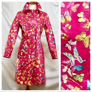 D&G Dolce and Gabbana Butterfly Raincoat (Vintage)