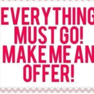 Everything must go beauties! 💕☺️