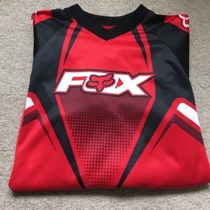 💰$DROP Fox Racing Motorcross Jersey Youth Large