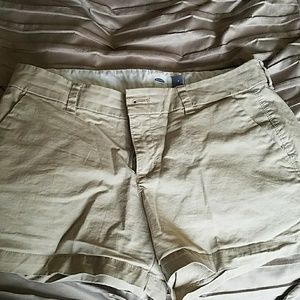 Tan shorts