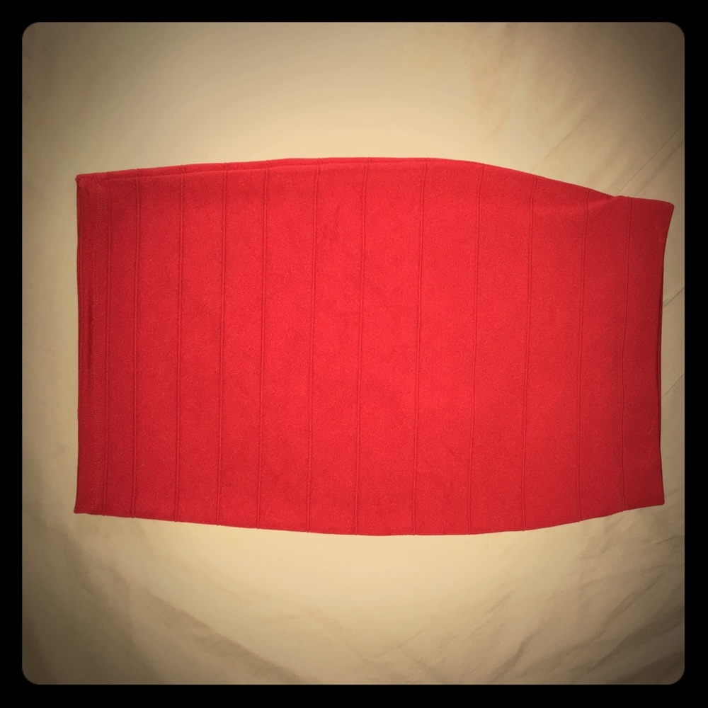 Olivia blue Small knee length skirt - Picture 4 of 5