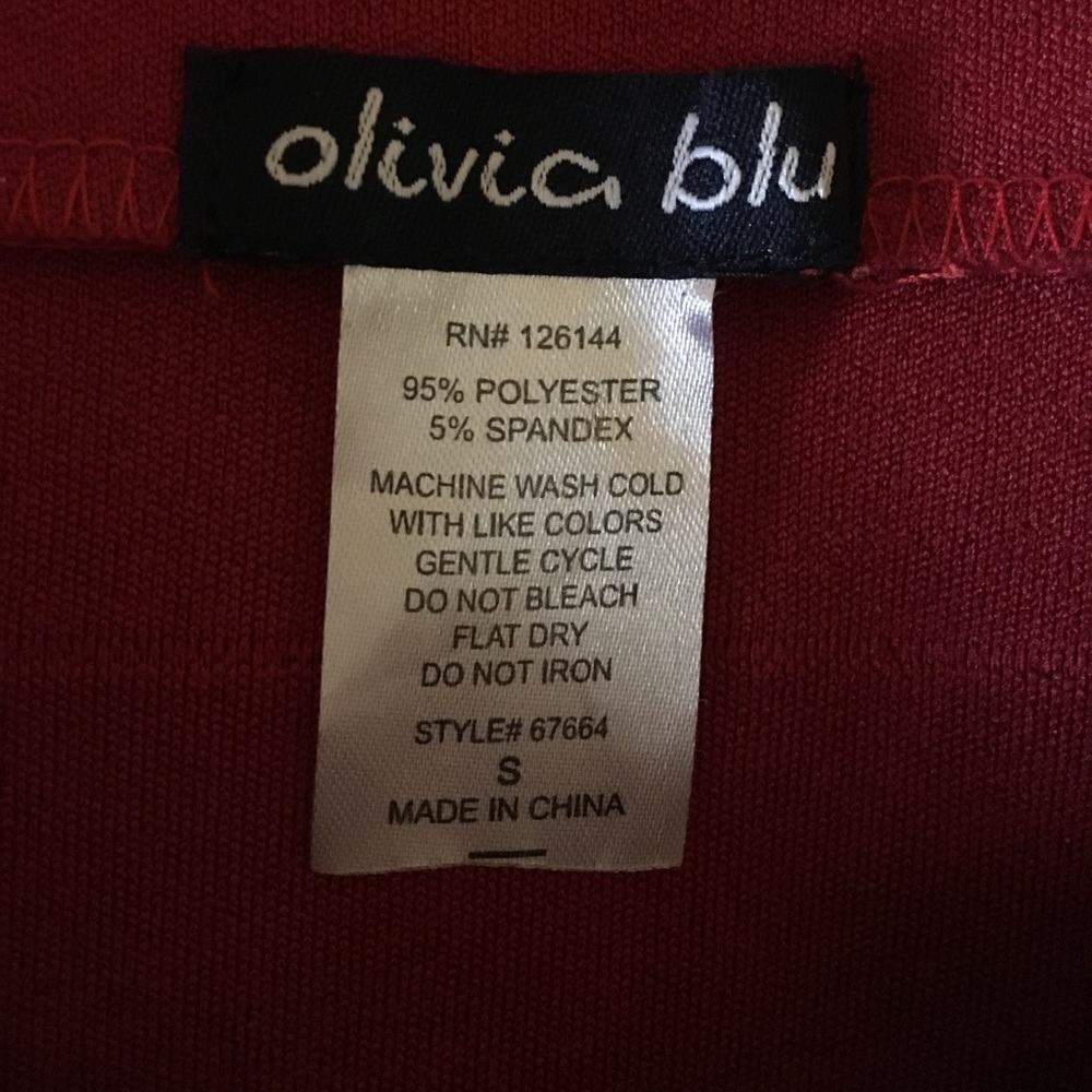 Olivia blue Small knee length skirt - Picture 5 of 5