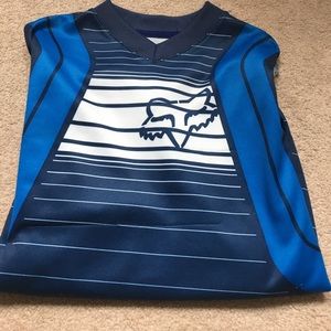 💰$DROP Fox Racing Motorcross Jersey Youth Large