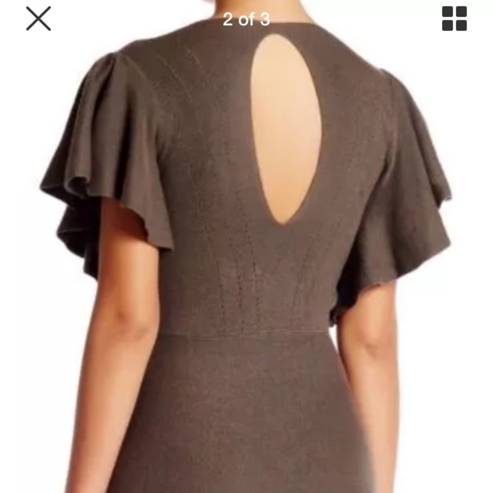 $firm$NWT Cozy Nights Fit & Flare Sweater Dress - Picture 2 of 8