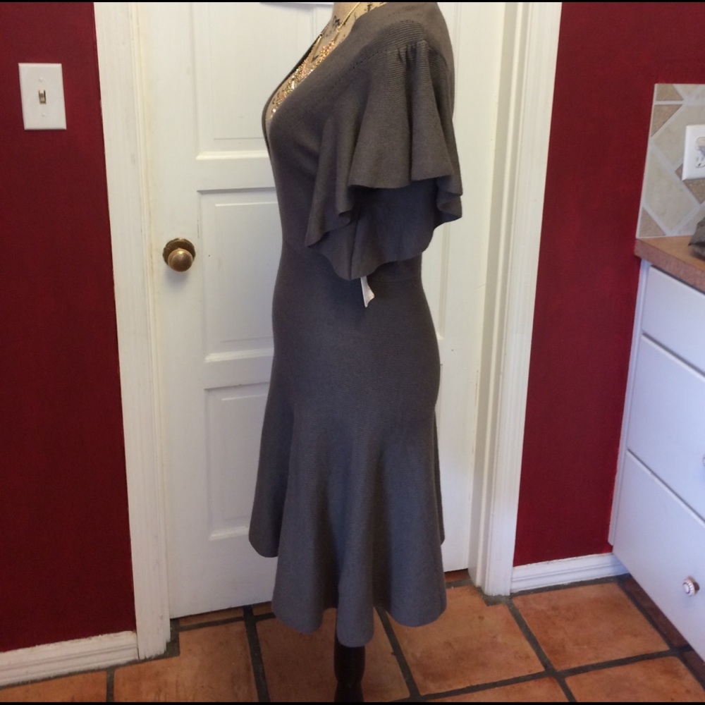 $firm$NWT Cozy Nights Fit & Flare Sweater Dress - Picture 7 of 8