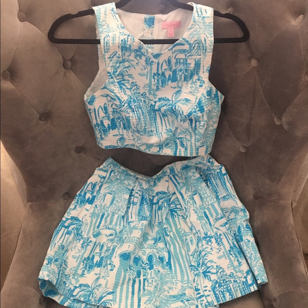 Lilly Pulitzer two piece dress
