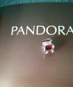 Pandora oval red lights