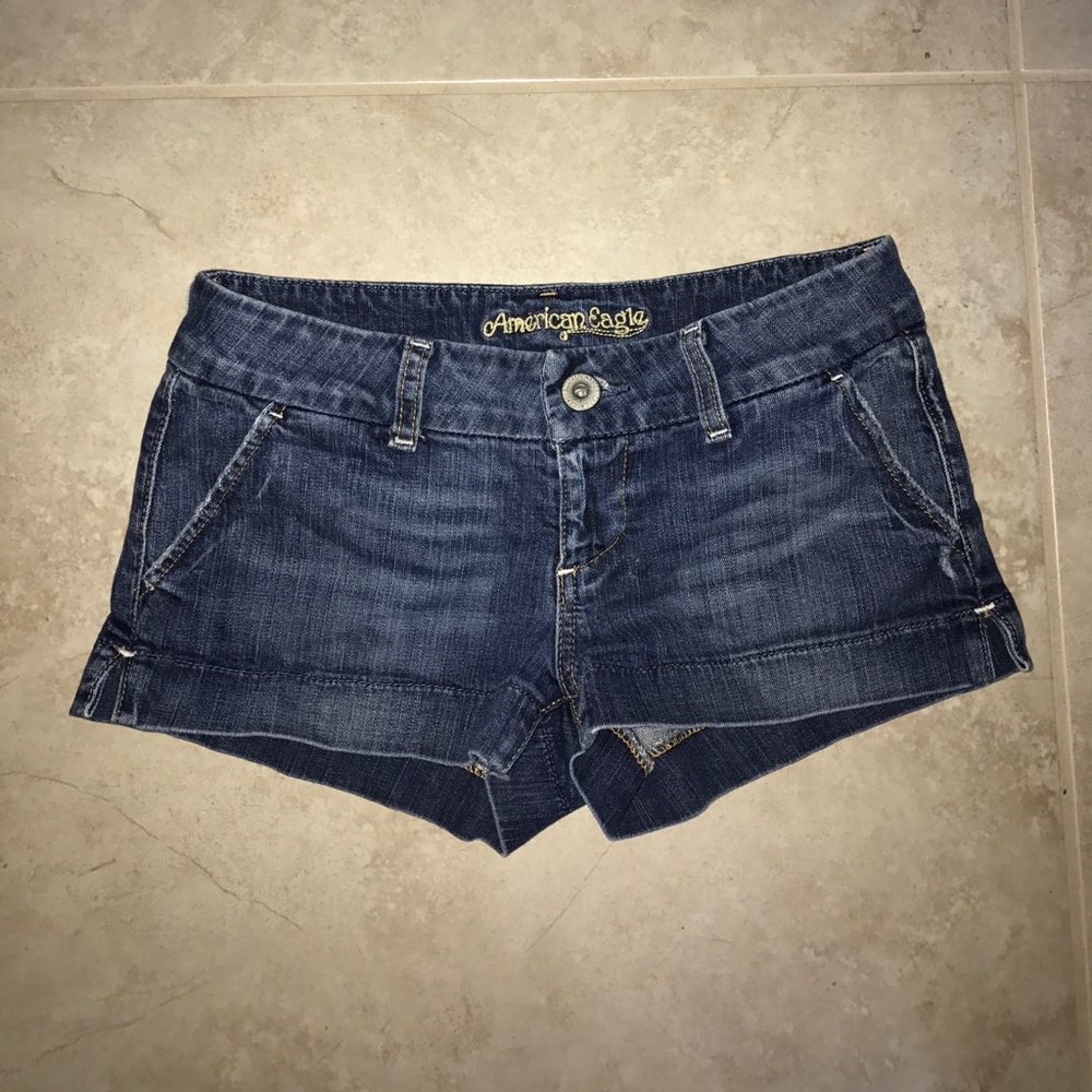 American eagle outfitters denim shorts